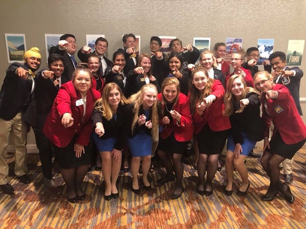 Oregon CTSO Students at a Leadership Conference13